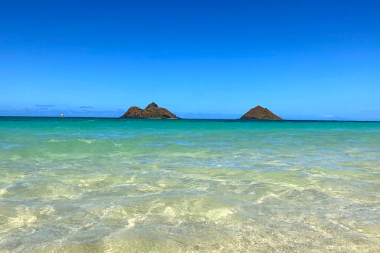 Lanikai Beach Hawai'i Mokulua Islands