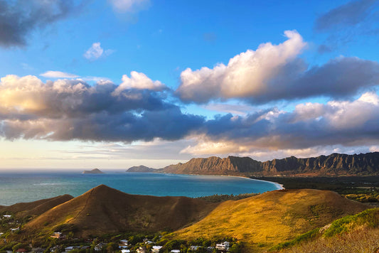 "Kailua Bay" Land, Ocean, Sky